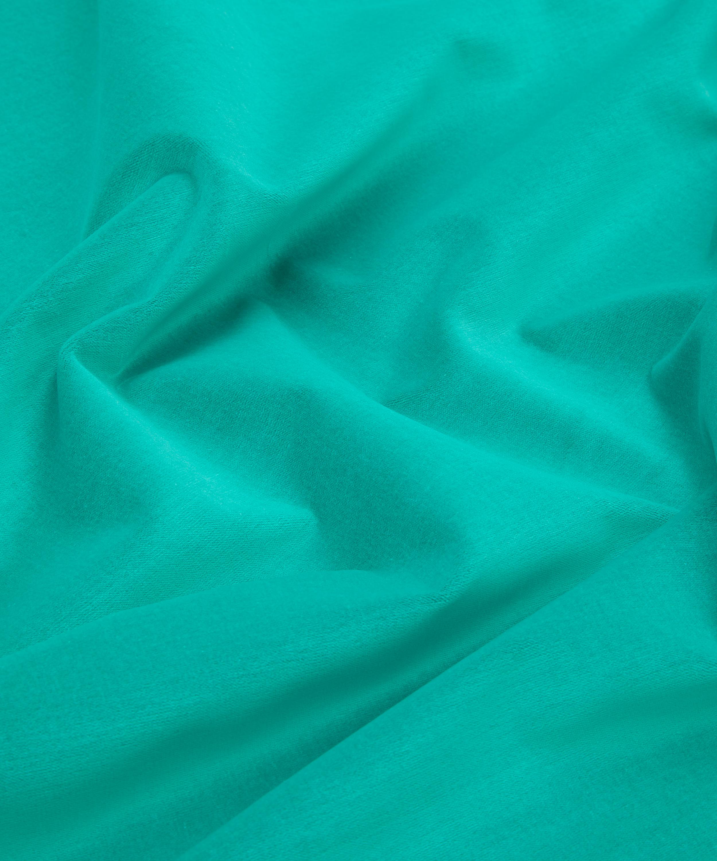 Liberty Interiors - Jadeite Plain Cotton Velvet image number 5
