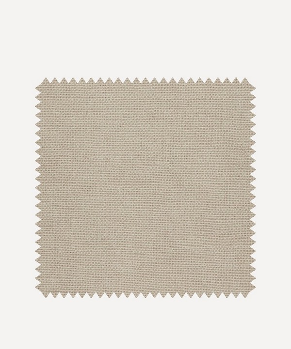 Liberty Interiors - Fabric Swatch - Down Plain Emberton Linen image number null