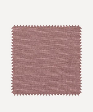 Liberty Interiors - Fabric Swatch - Sloe Plain Emberton Linen image number 0