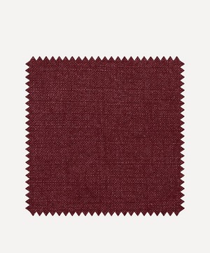 Liberty Interiors - Fabric Swatch - Madder Plain Emberton Linen image number 0