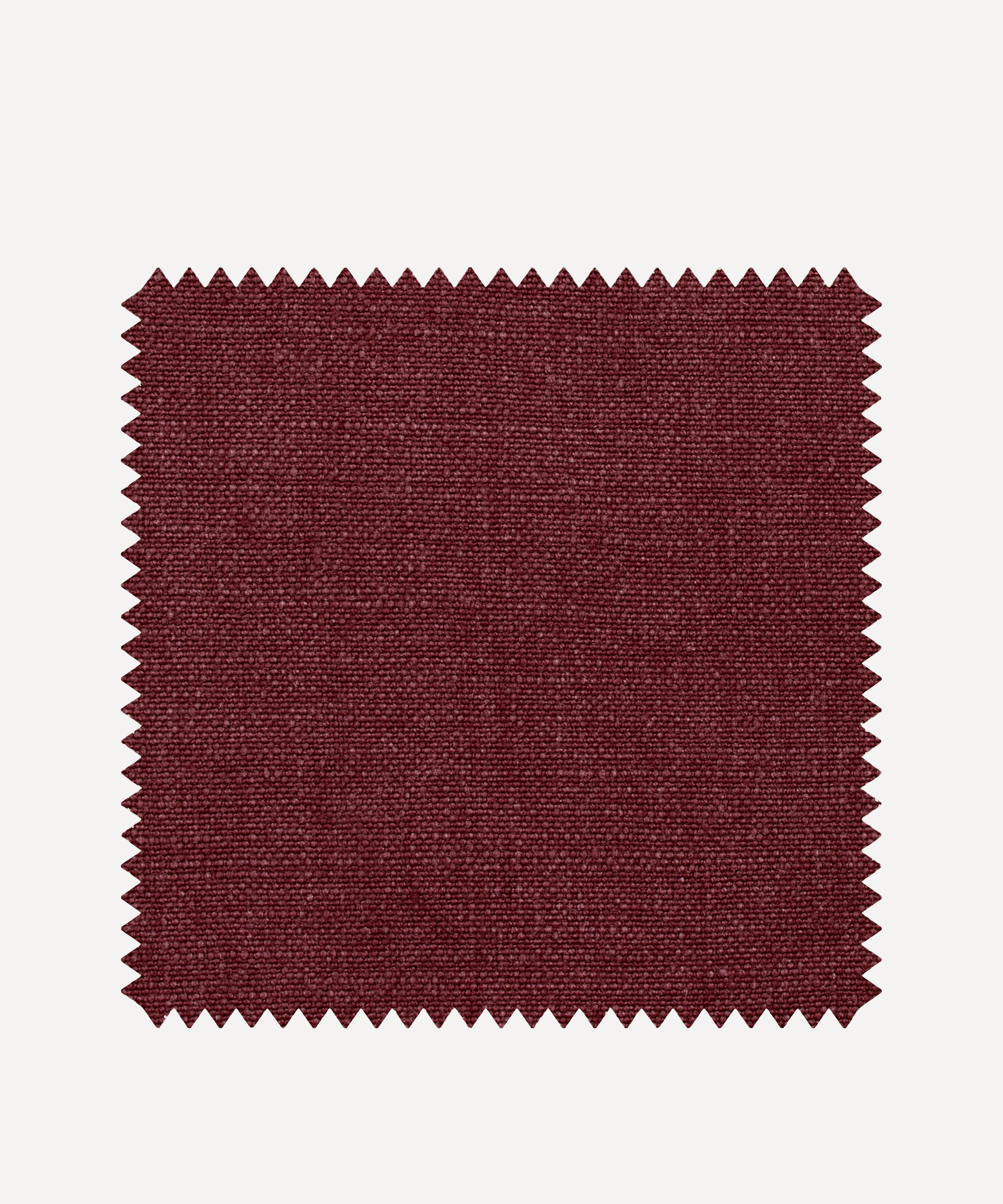 Liberty Interiors - Fabric Swatch - Madder Plain Emberton Linen image number 0