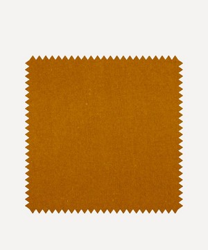 Liberty Interiors - Fabric Swatch - Fennel Plain Cotton Velvet image number 0