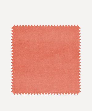 Liberty Interiors - Fabric Swatch - Bloomer Plain Cotton Velvet image number 0