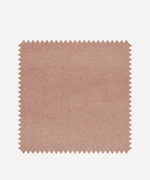 Liberty Interiors - Fabric Swatch - Slipper Plain Cotton Velvet image number 0