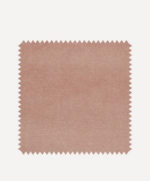 Liberty Interiors - Fabric Swatch - Slipper Plain Cotton Velvet image number 0