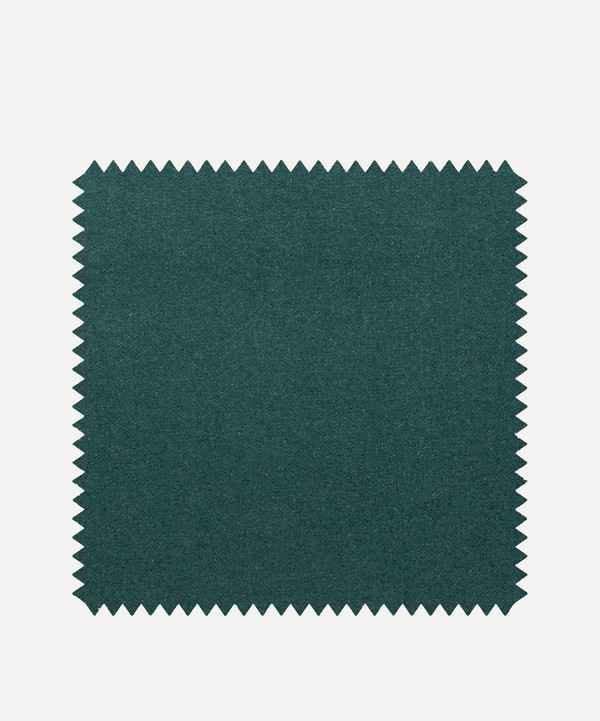 Liberty Interiors - Fabric Swatch - Salvia Plain Cotton Velvet image number null
