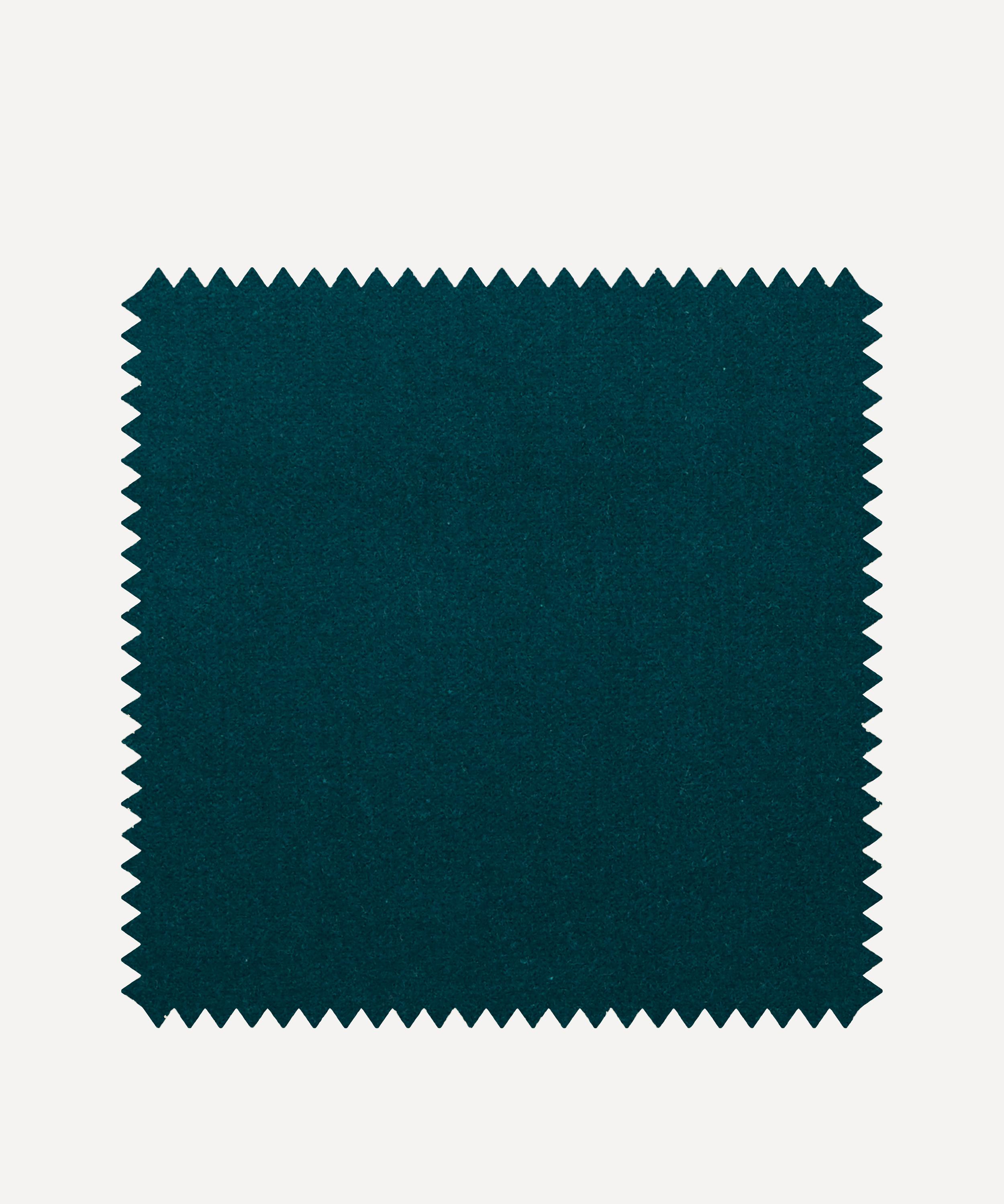 Liberty Interiors - Fabric Swatch - Scarab Plain Cotton Velvet image number 0