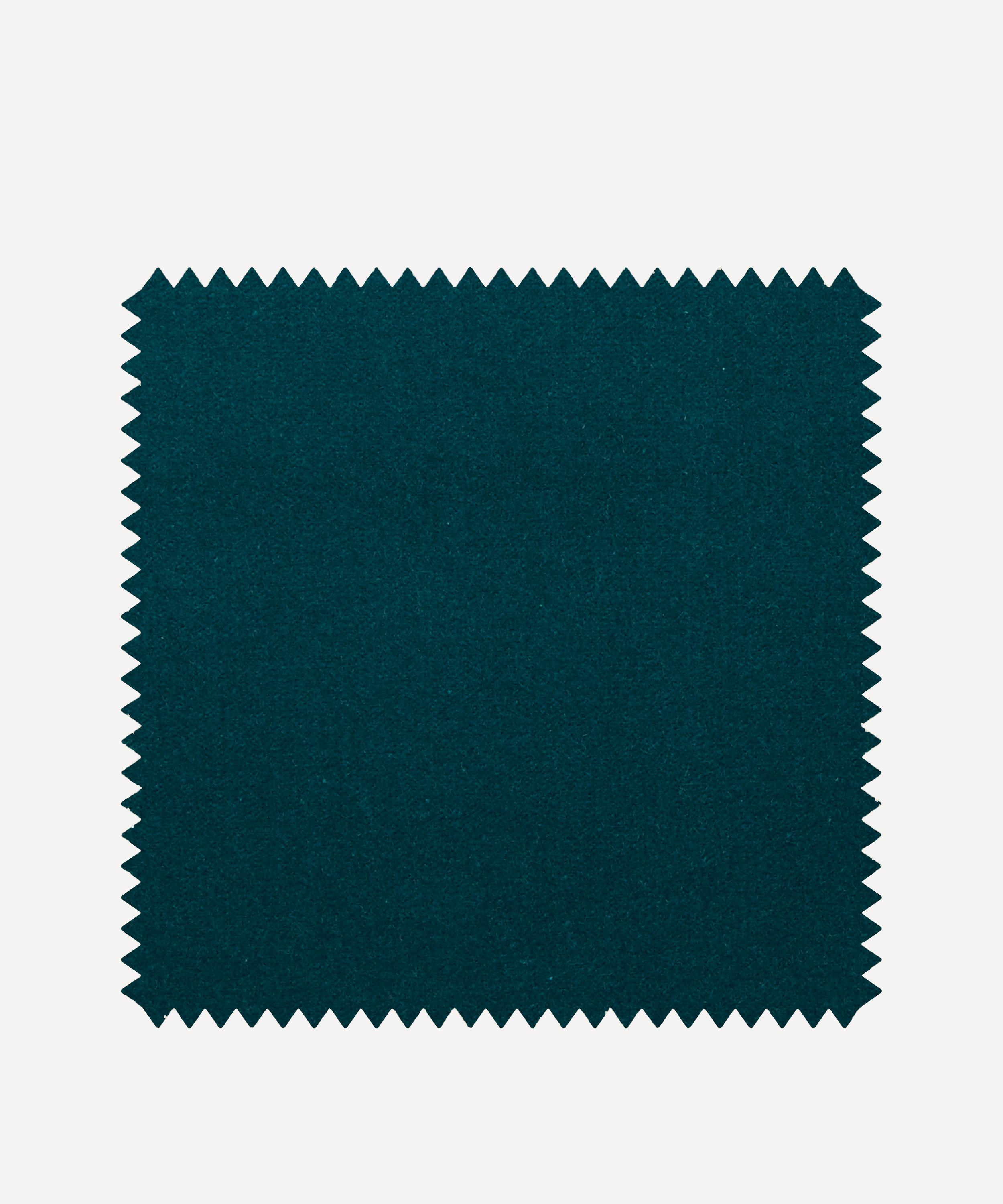 Liberty Interiors - Fabric Swatch - Scarab Plain Cotton Velvet image number 0