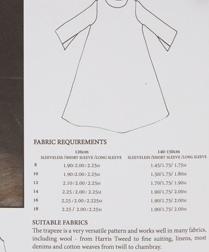 Merchant & Mills - The Trapeze Dress Sewing Pattern image number 3