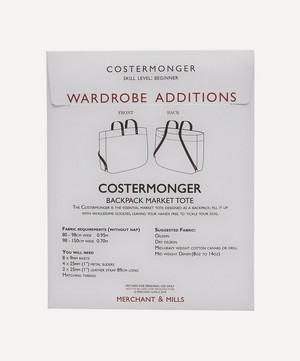 Merchant & Mills - Costermonger Bag Sewing Pattern image number 1