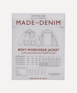 Merchant & Mills - The Ottoline Denim Jacket Sewing Pattern image number 1