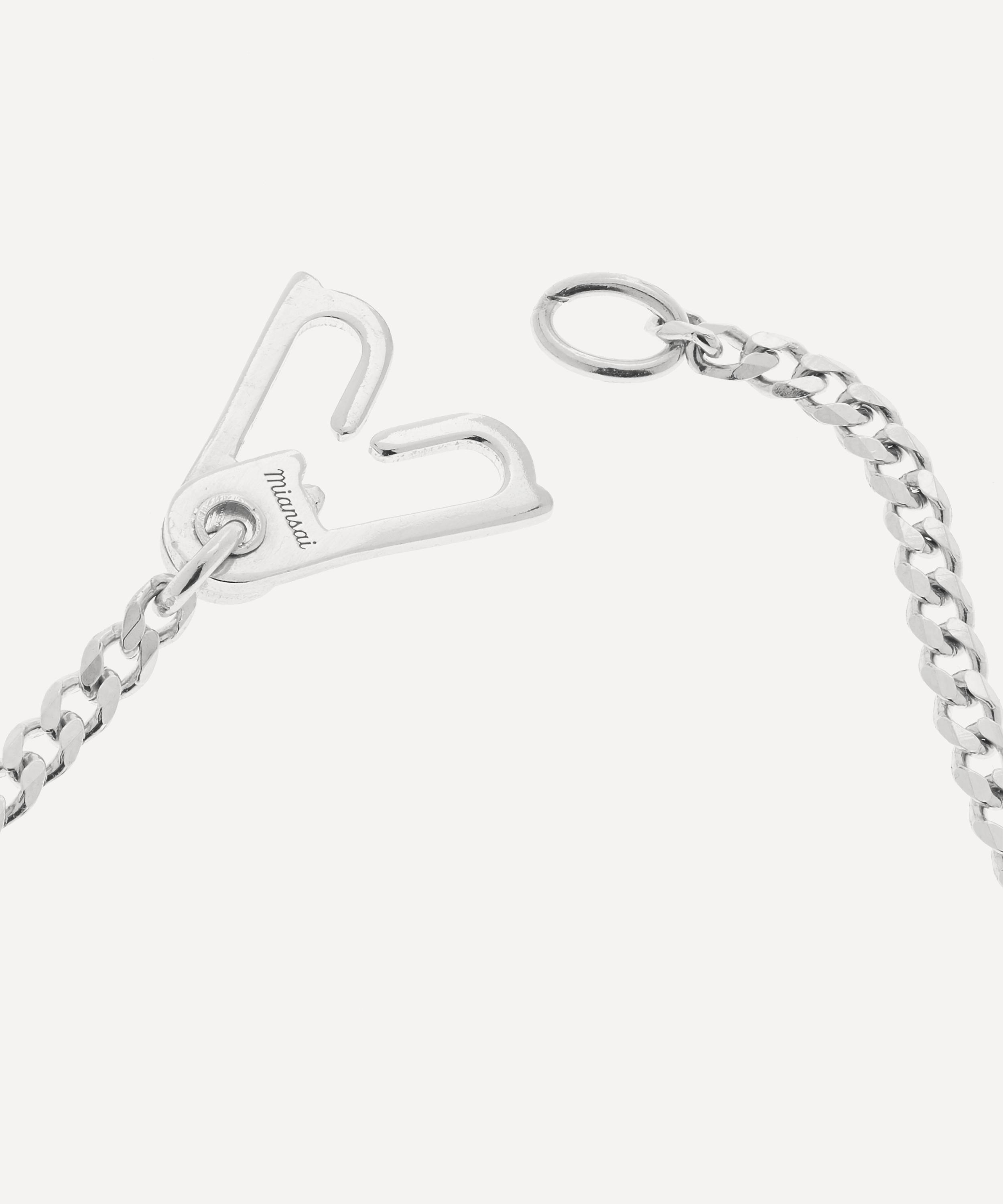 Miansai Men's Rope Chain Ring, Sterling Silver, Size 11