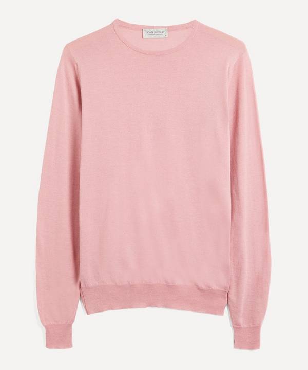 John Smedley - Clundy Merino Wool and Sea Island Cotton-Blend Sweater image number 0