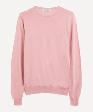 Clundy Merino Wool and Sea Island Cotton-Blend Sweater