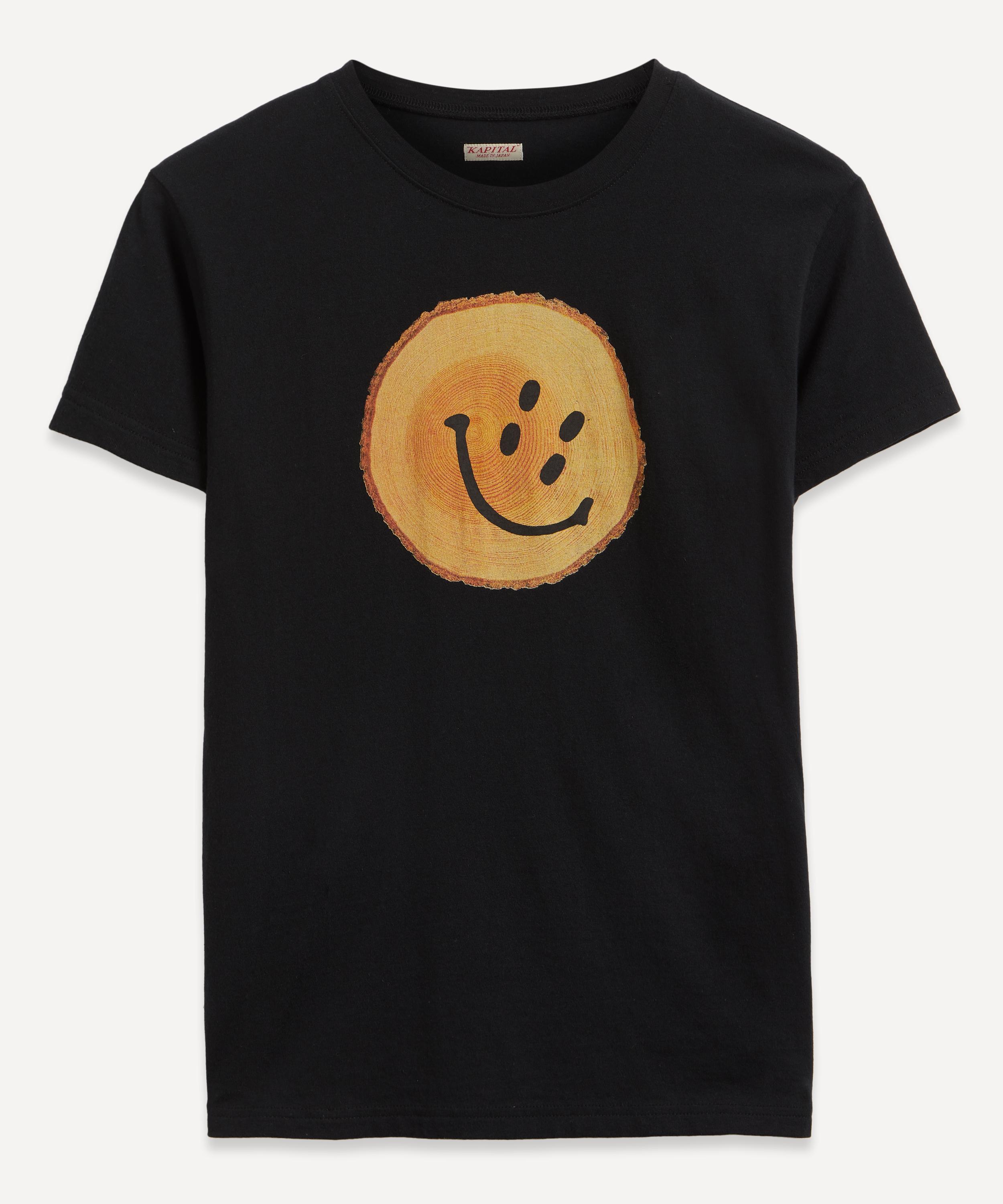 Kapital - Printed Smiley T-Shirt image number 0