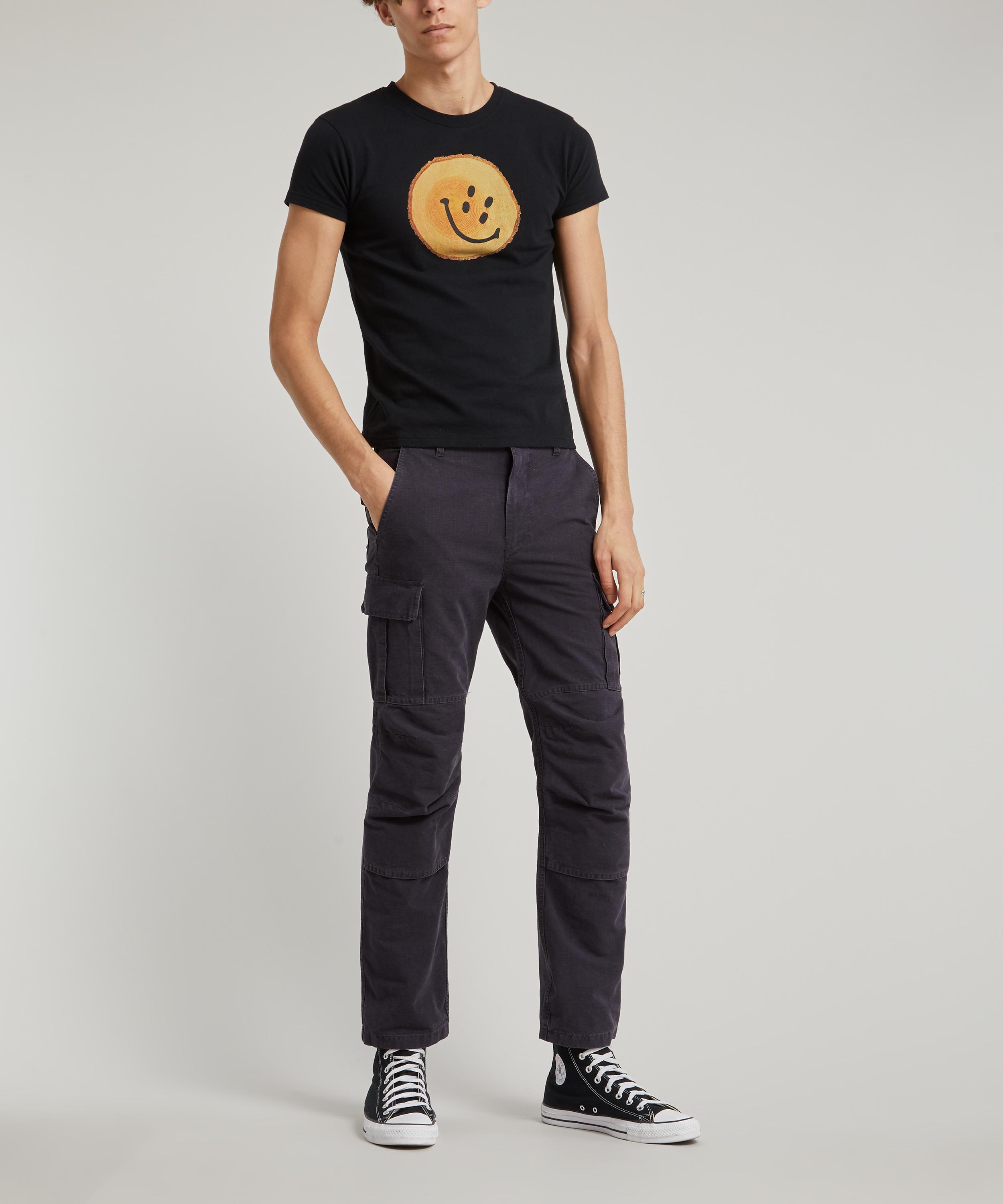 Kapital - Printed Smiley T-Shirt image number 2