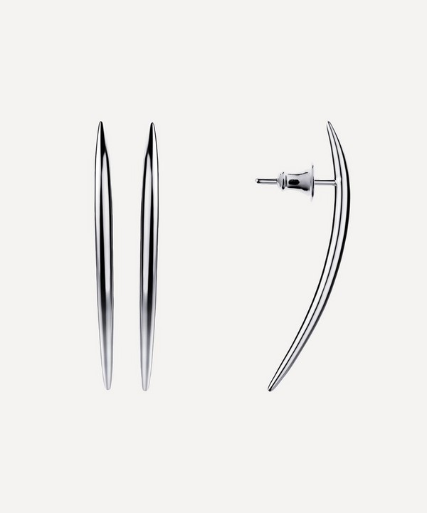 Shaun Leane - Silver Quill Long Stud Earrings image number null
