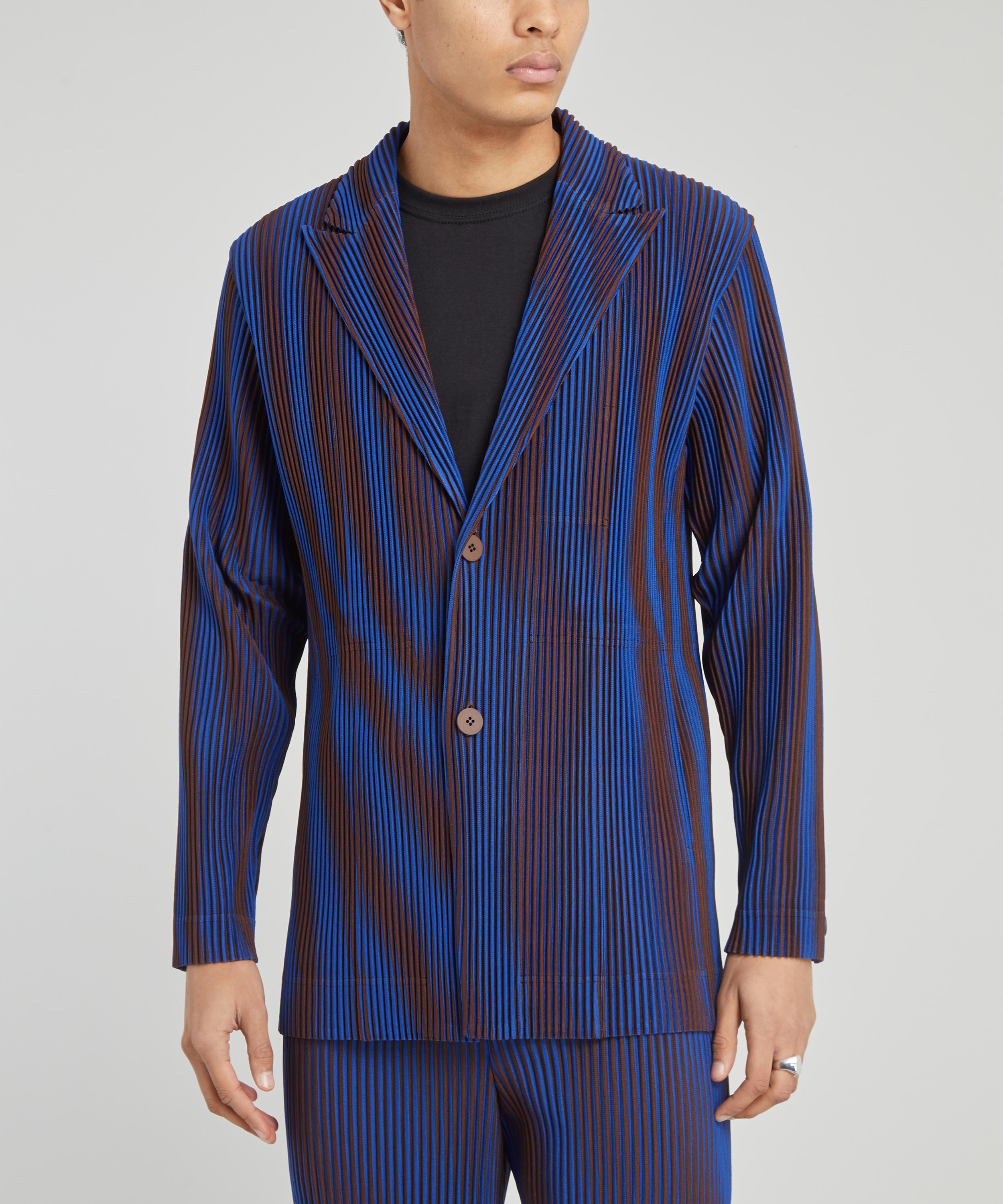 issey miyake pleated blazer