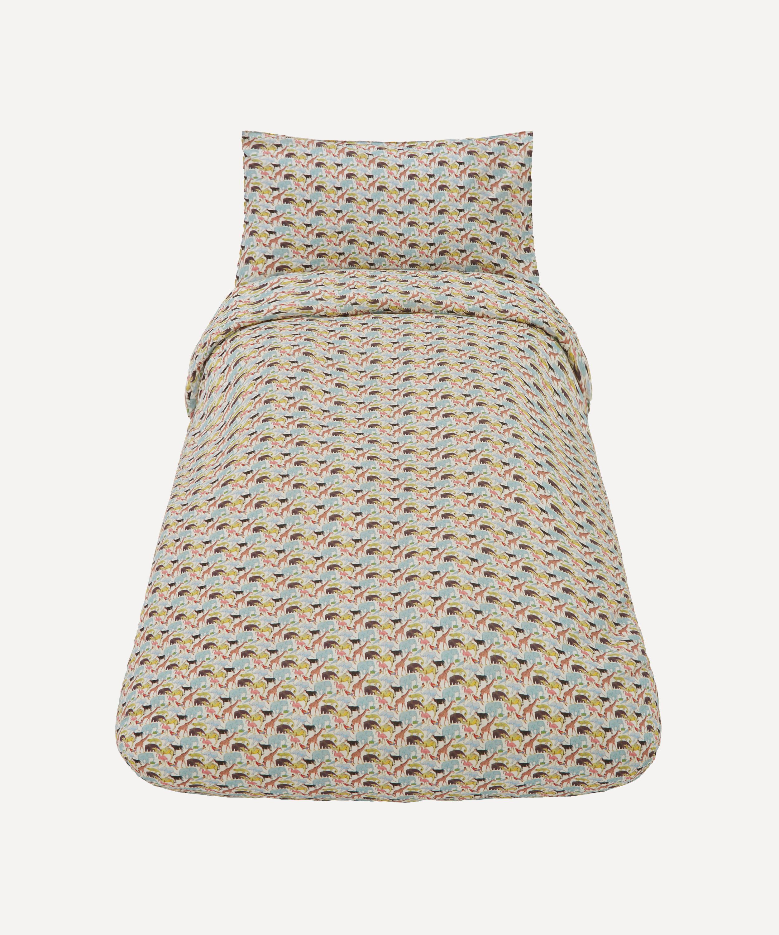 Coco & Wolf - Queue for the Zoo Cot Bed Duvet Cover Set image number 0