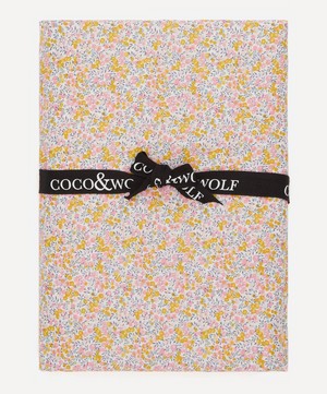 Coco & Wolf - Swirling Petals and Wiltshire Bud Stitched Border King Bedspread image number 0