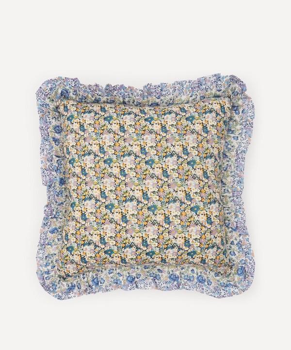 Coco & Wolf - Libby Felicite and Wiltshire Double Ruffle Squared Cushion image number null
