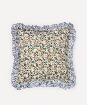 Coco & Wolf - Libby Felicite and Wiltshire Double Ruffle Squared Cushion image number 0