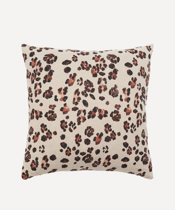 Society of Wanderers - Leopard Cushion Cover image number null