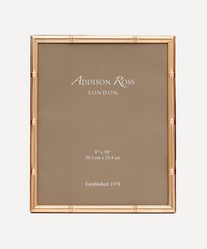 Addison Ross - Gold Bamboo 8x10” Photo Frame image number 0