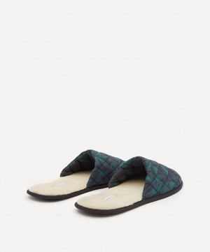 Desmond & Dempsey - Core Byron Leaf Wool Slippers image number 2
