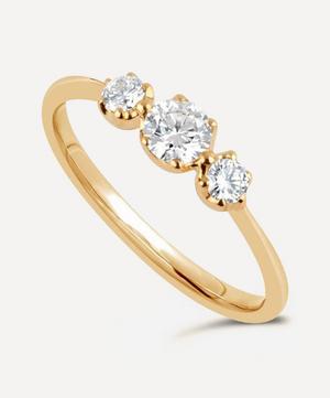 Dinny Hall - Elyhara Small Diamond Trilogy Ring image number 2