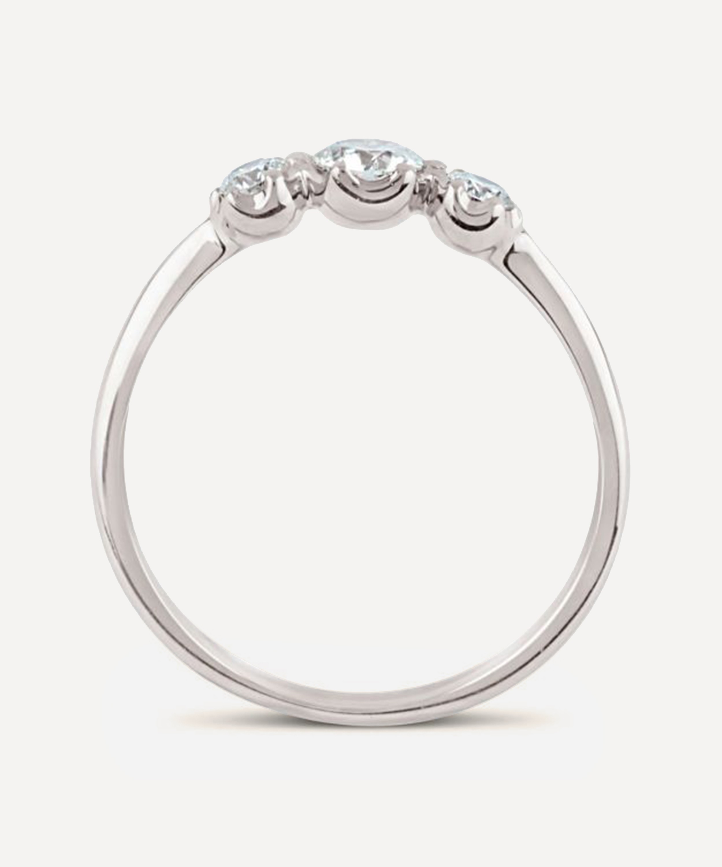 Dinny Hall - Elyhara Small Diamond Trilogy Ring image number 3