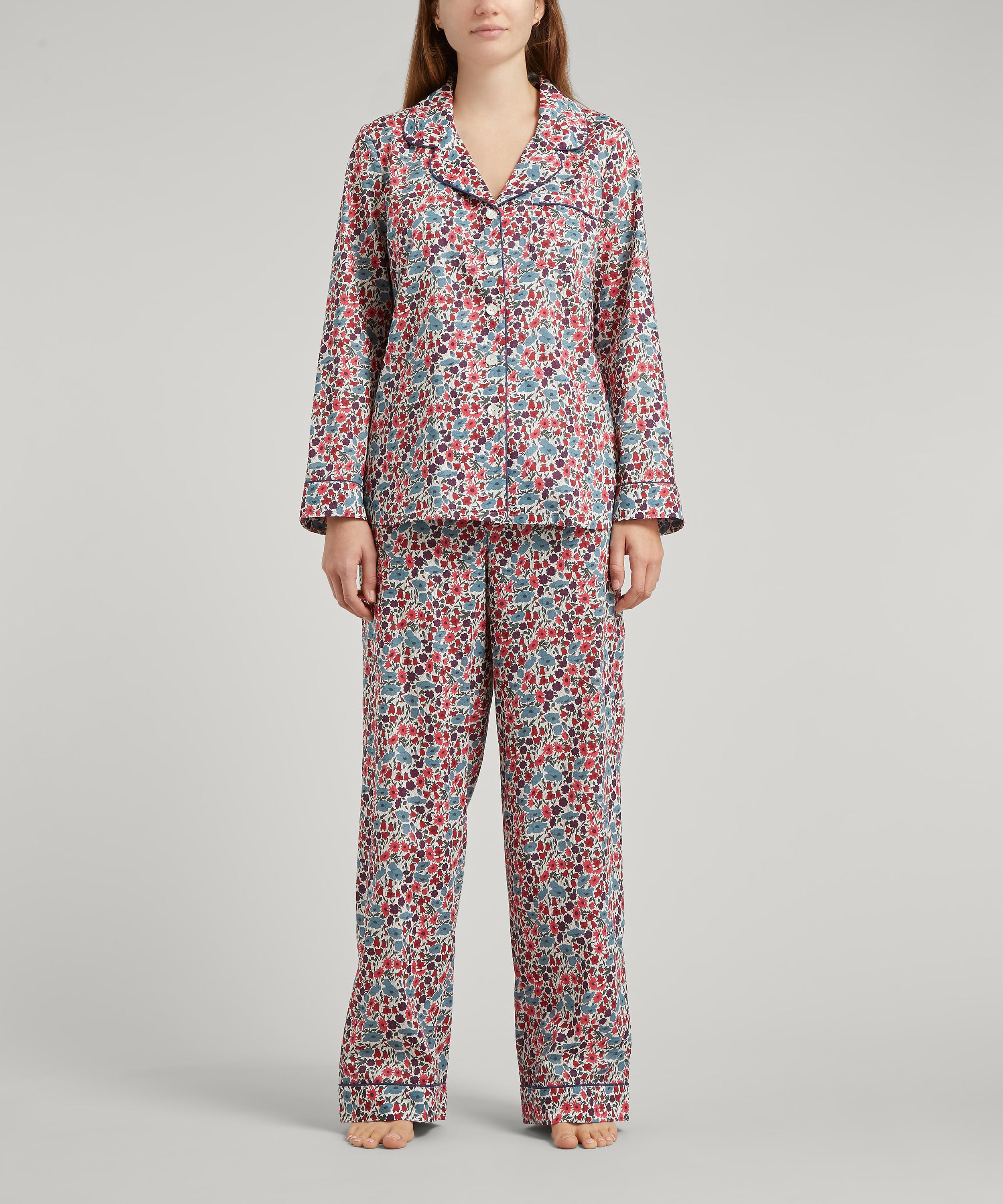 Ensemble Pyjama femme popeline de coton douce – Liberty Tana Lawn