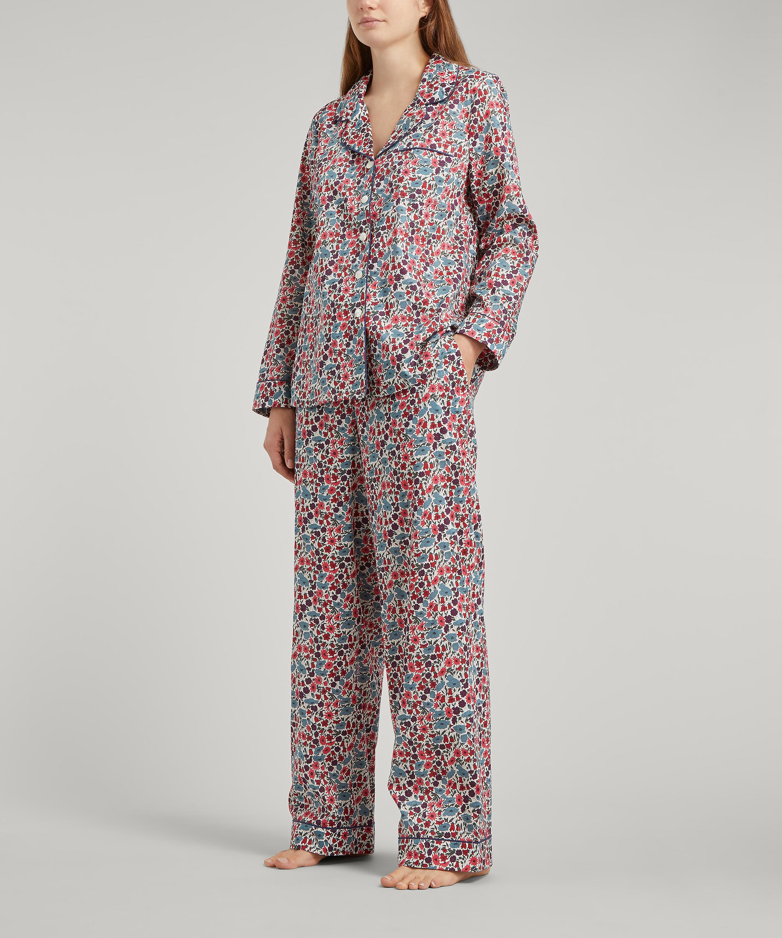 Ensemble Pyjama femme popeline de coton douce – Liberty Tana Lawn