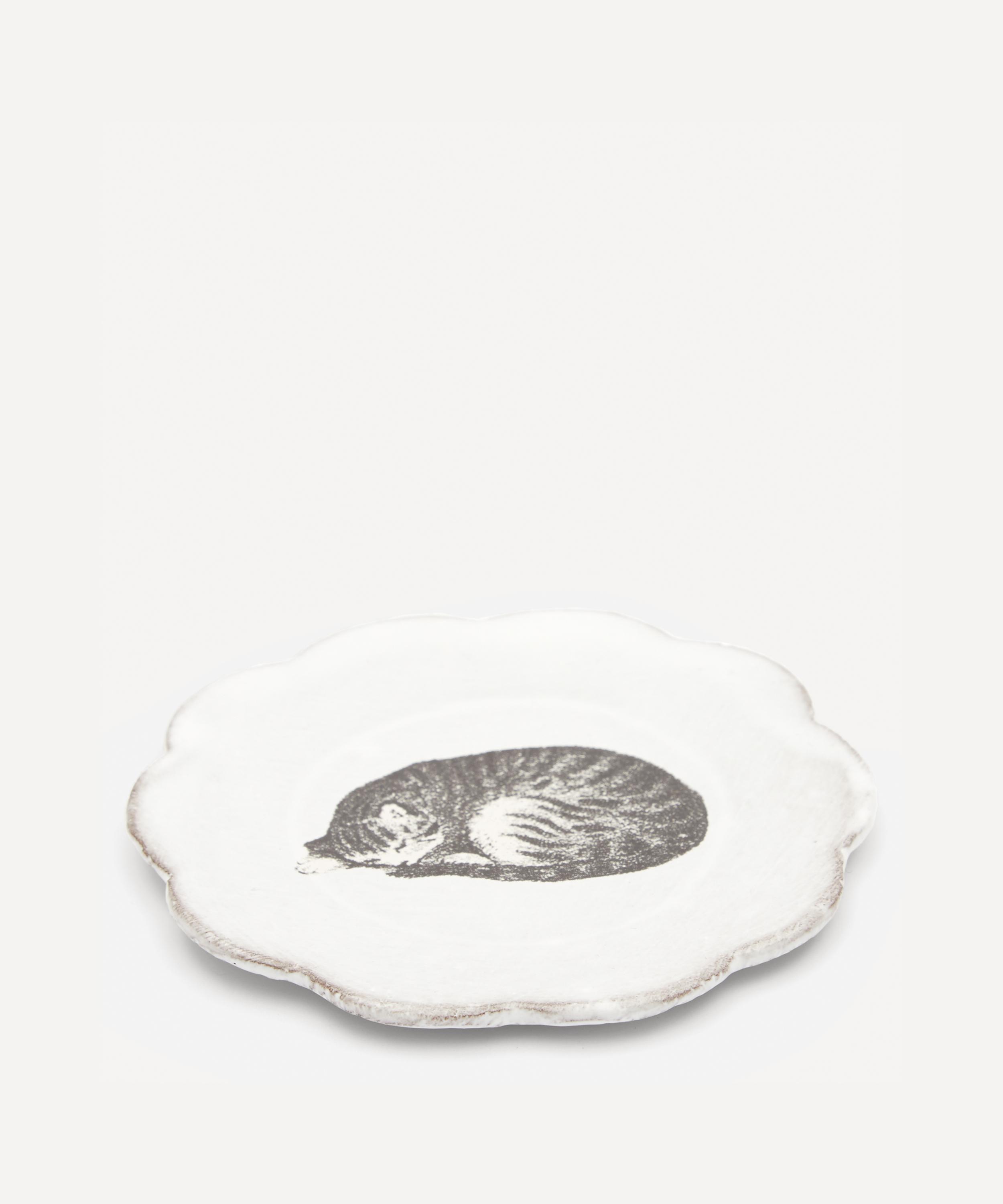 Astier de Villatte Sleeping Cat Dish | Liberty