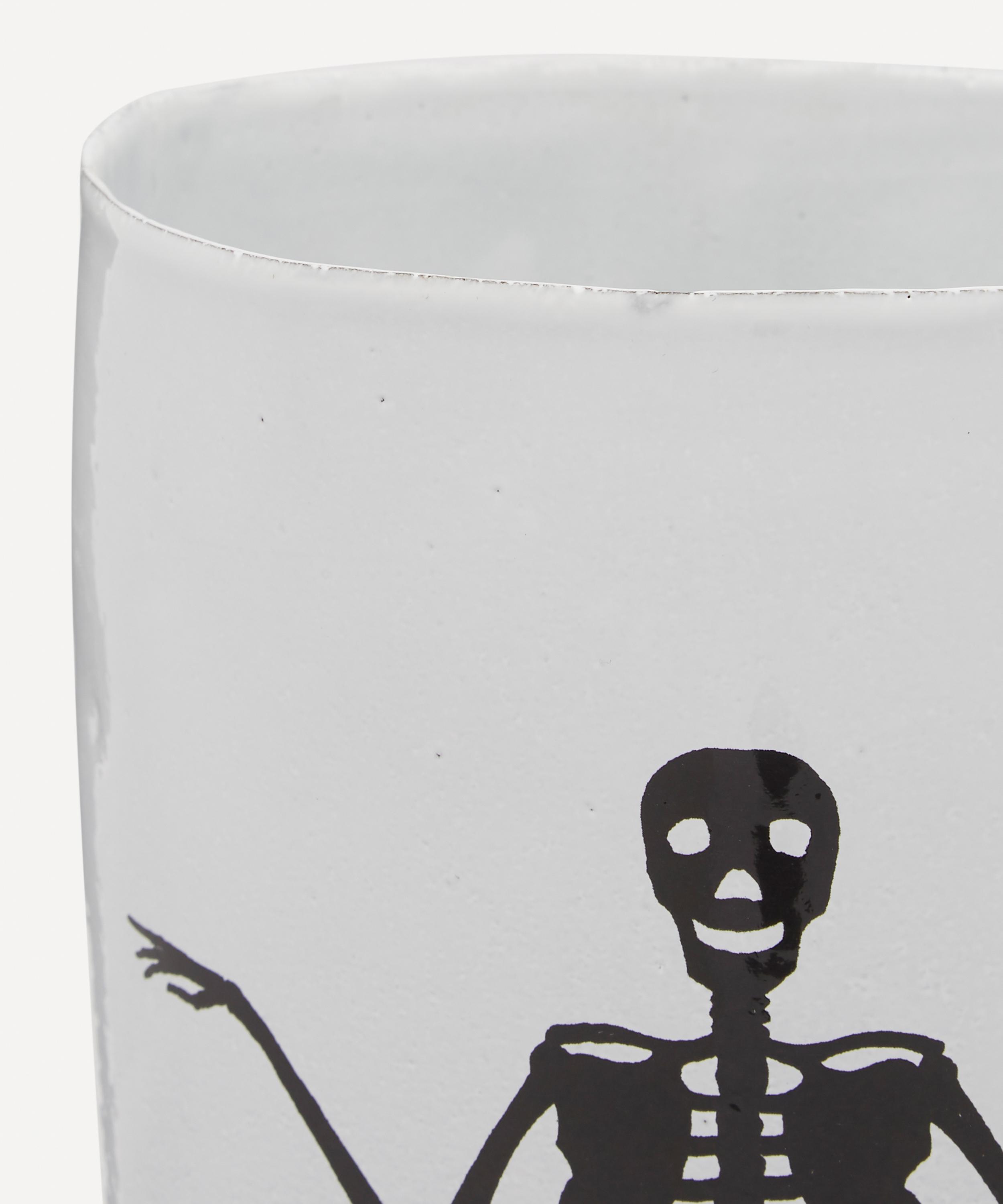 Astier de Villatte - Skeleton of Death Vase image number 2