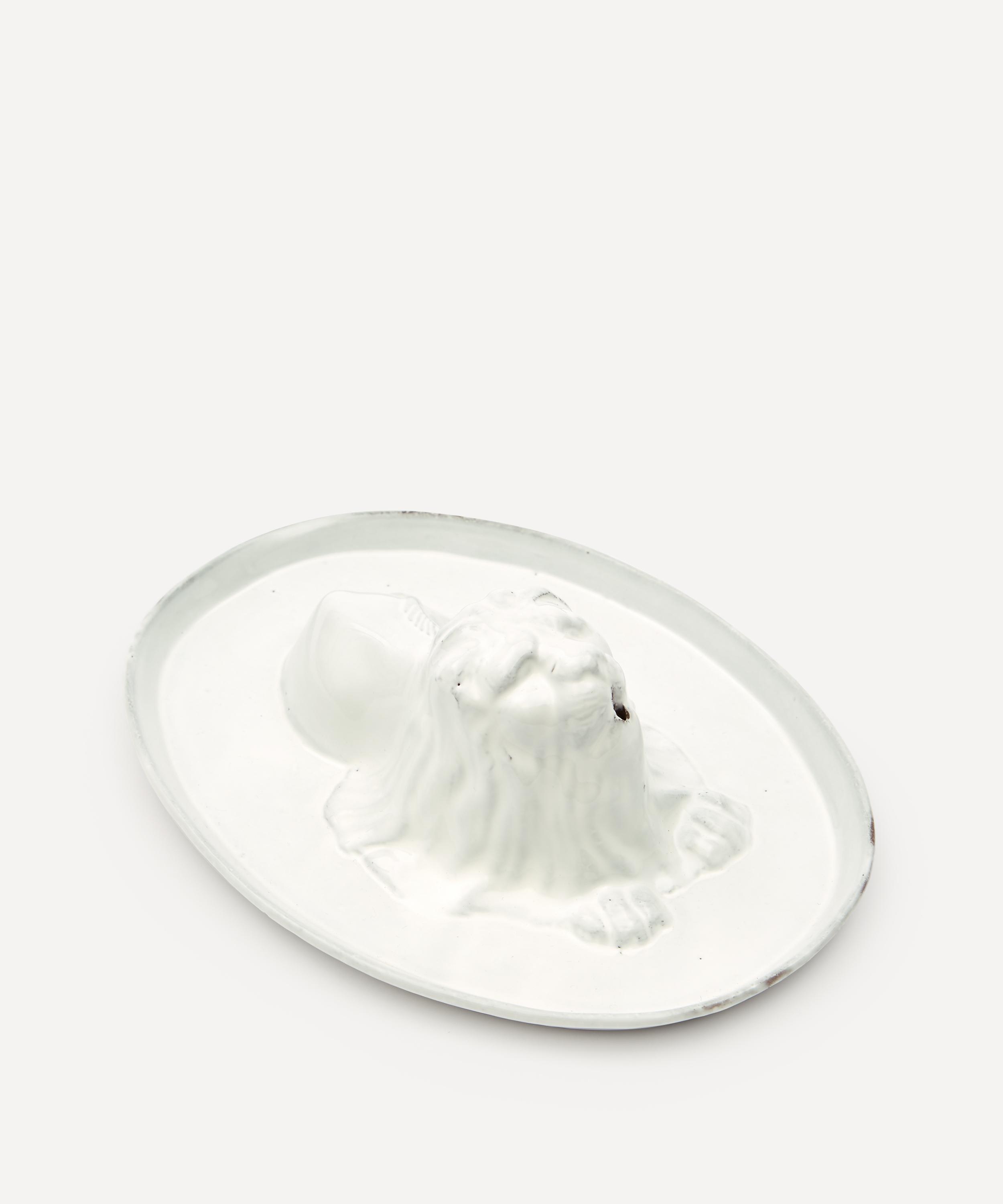 Astier de Villatte - Large Lion Incense Holder image number 1