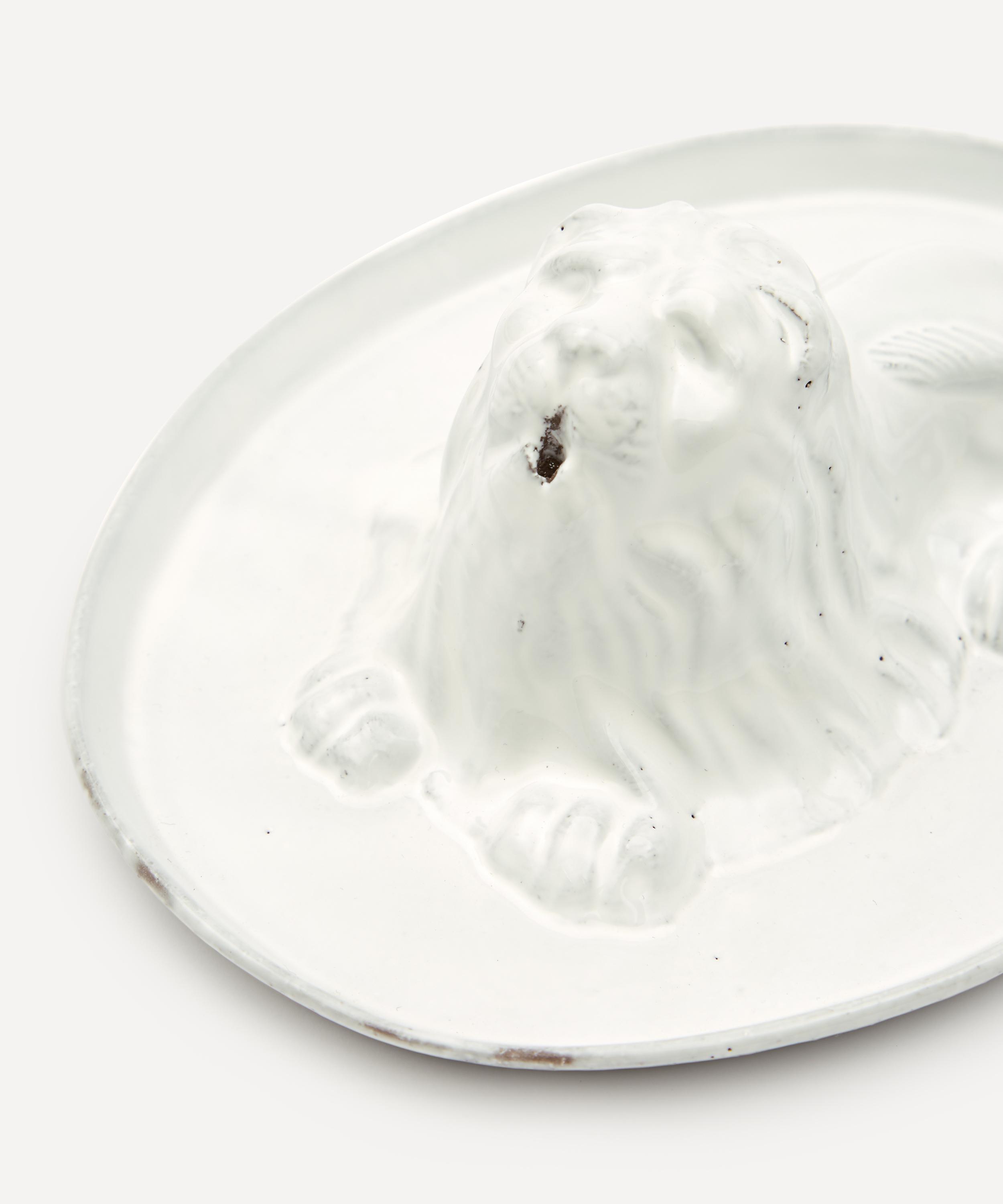 Astier de Villatte - Large Lion Incense Holder image number 3