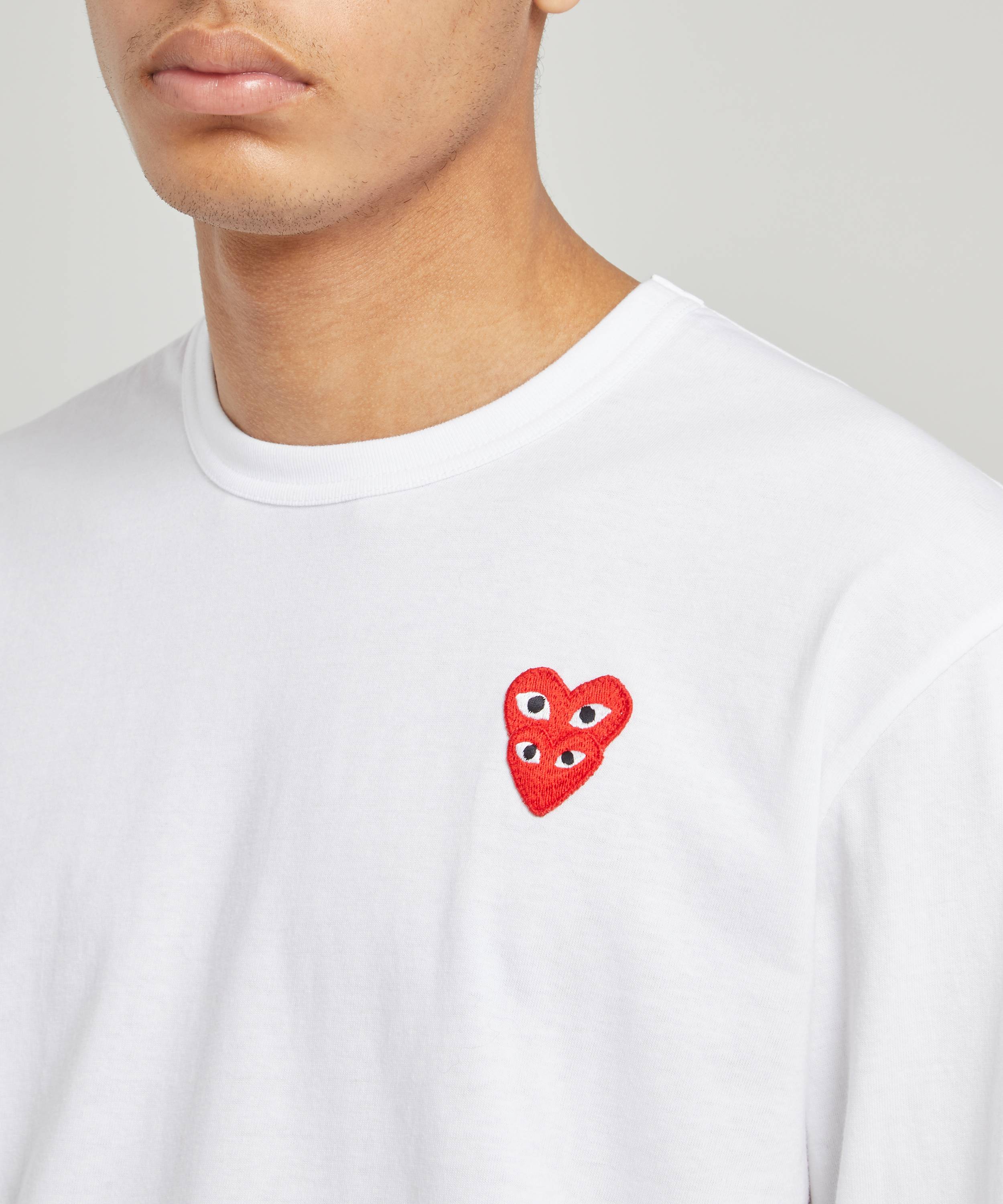 Comme des Garçons Play Heart Logo Patch Long-Sleeve T-Shirt | Liberty