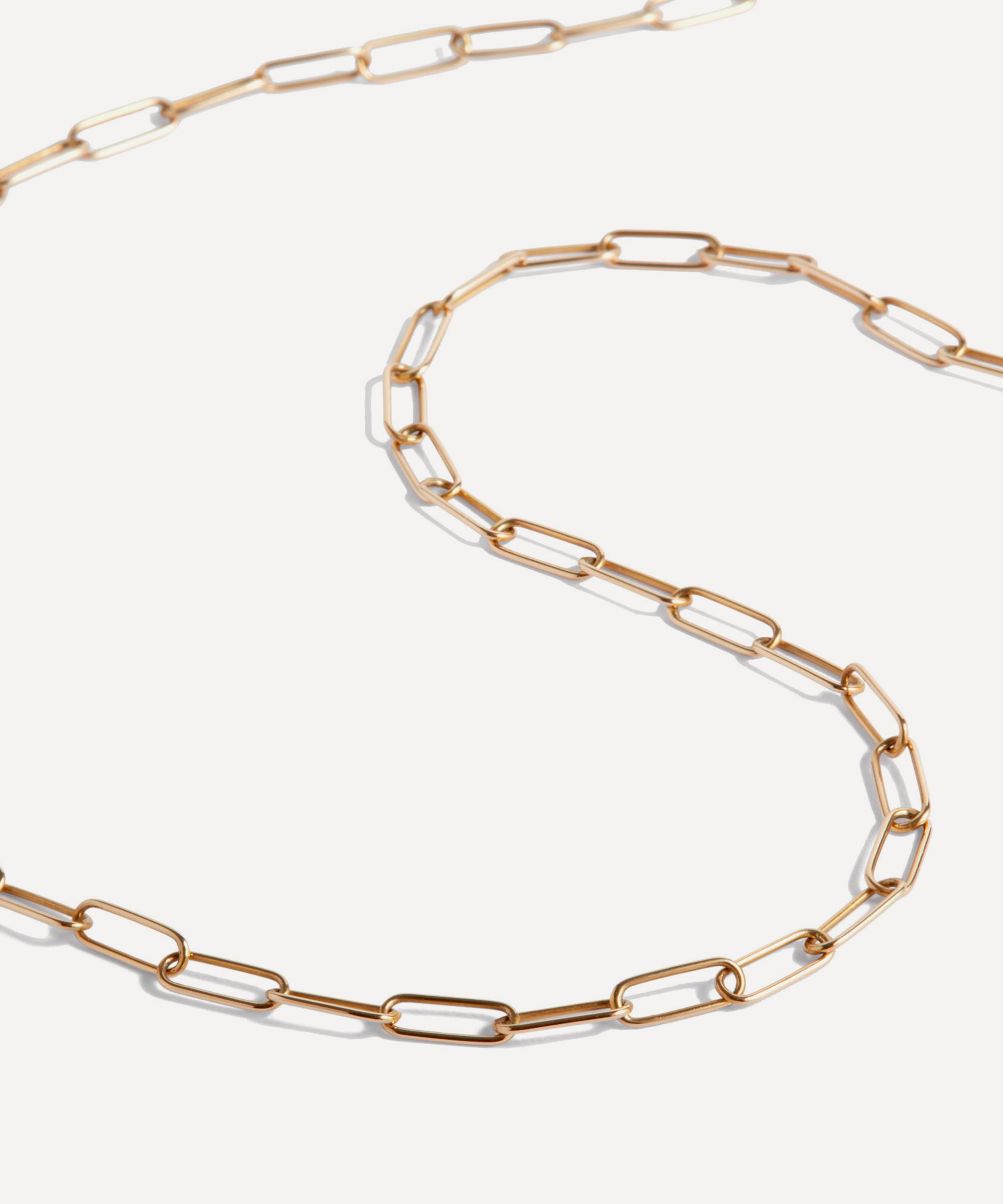 Annoushka - 14ct Gold Mini Short Cable Chain Necklace image number 