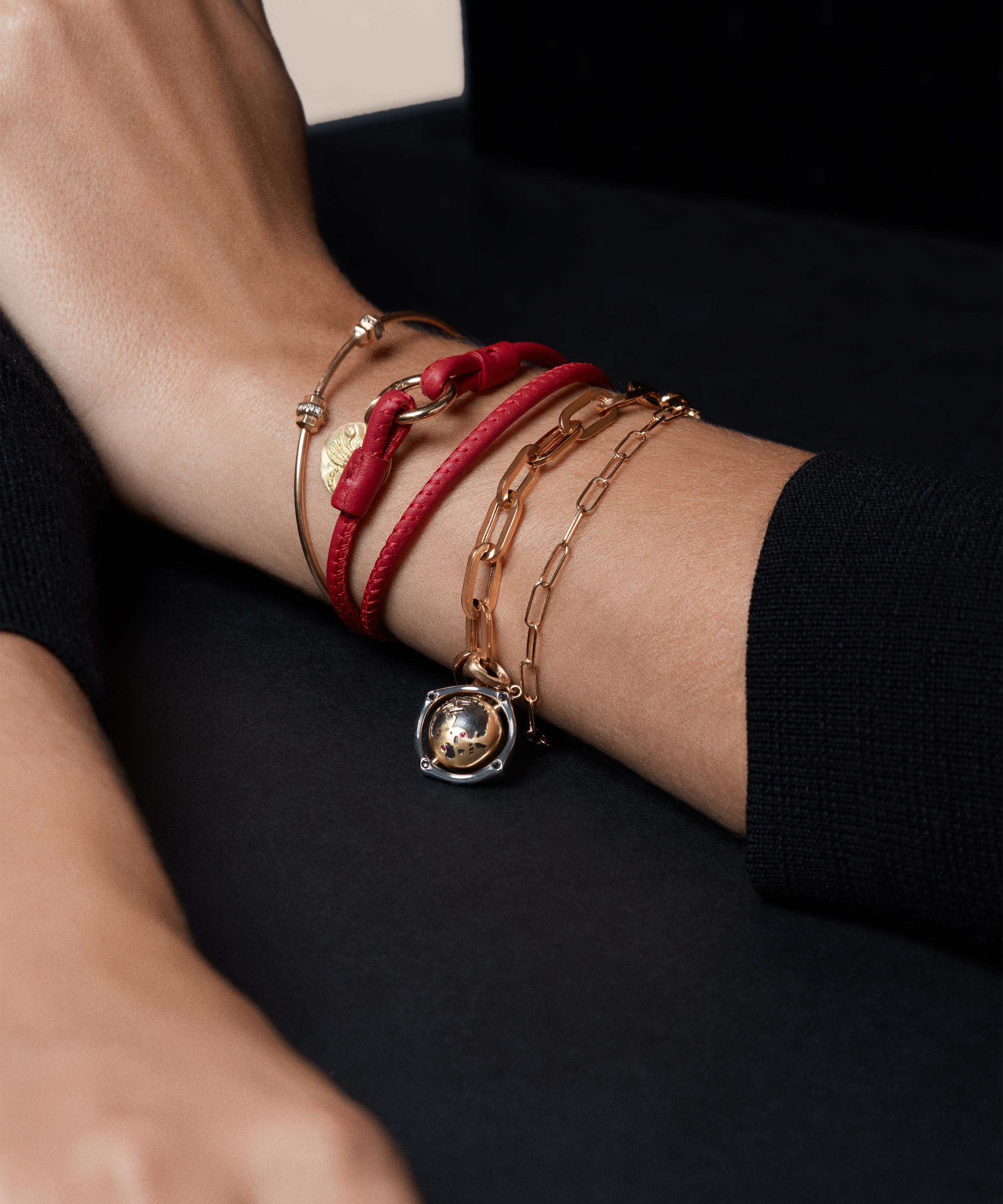 Annoushka - 14ct Gold Mini Cable Chain Bracelet image number 2