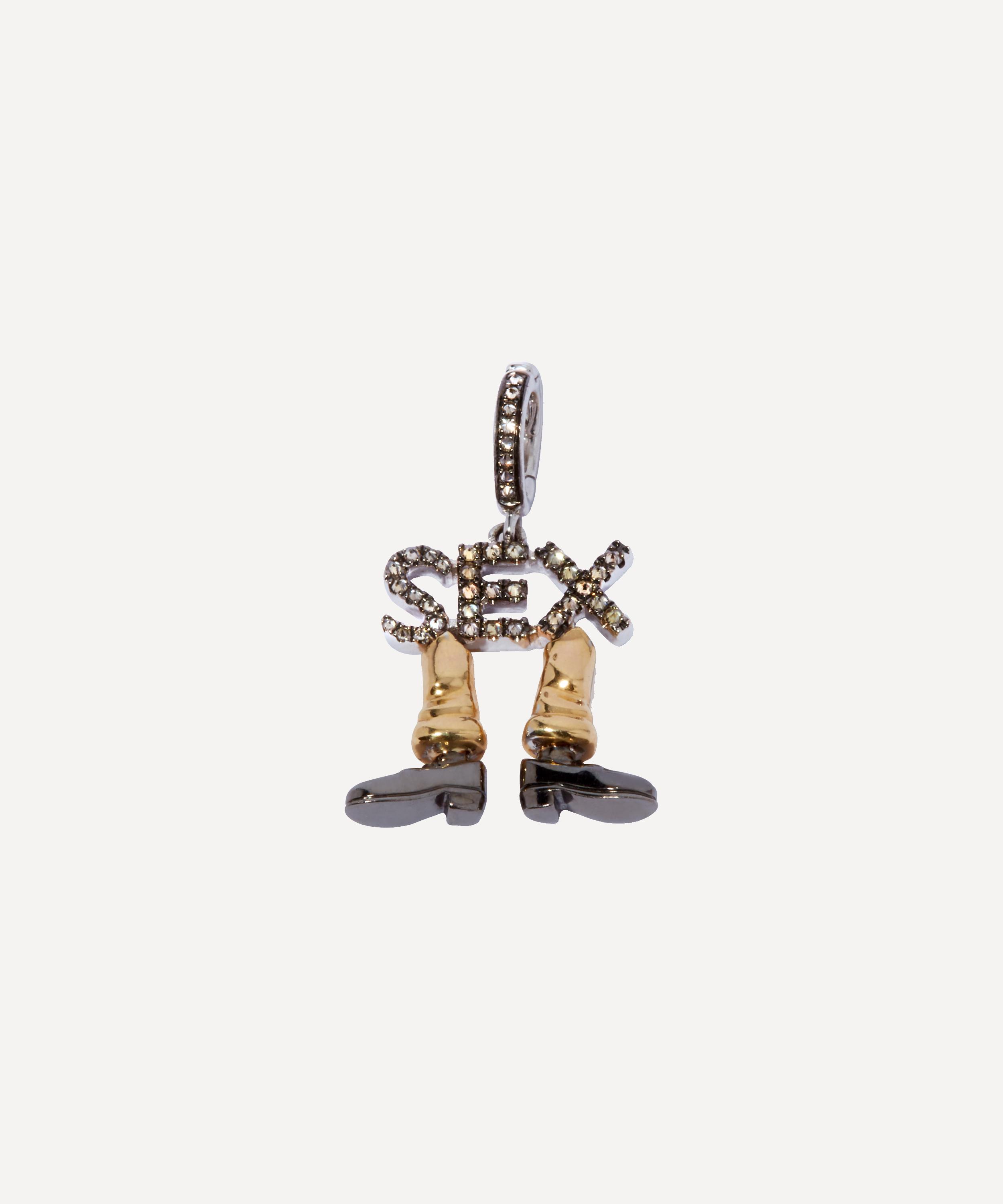 Annoushka - 18ct Gold Diamond Sex on Legs Charm image number 3