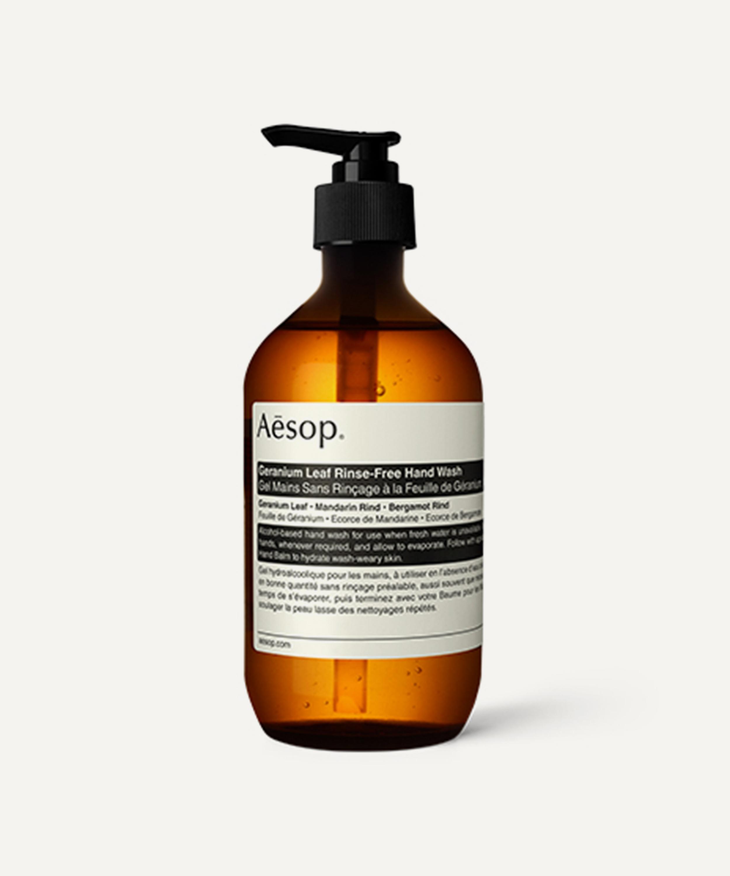 Aesop - Geranium Leaf Rinse-Free Hand Wash 500ml image number 0