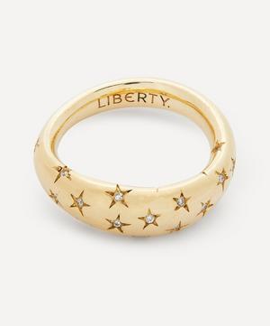 Liberty - 18ct Gold Handmade Ianthe Star Diamond Ring image number 0