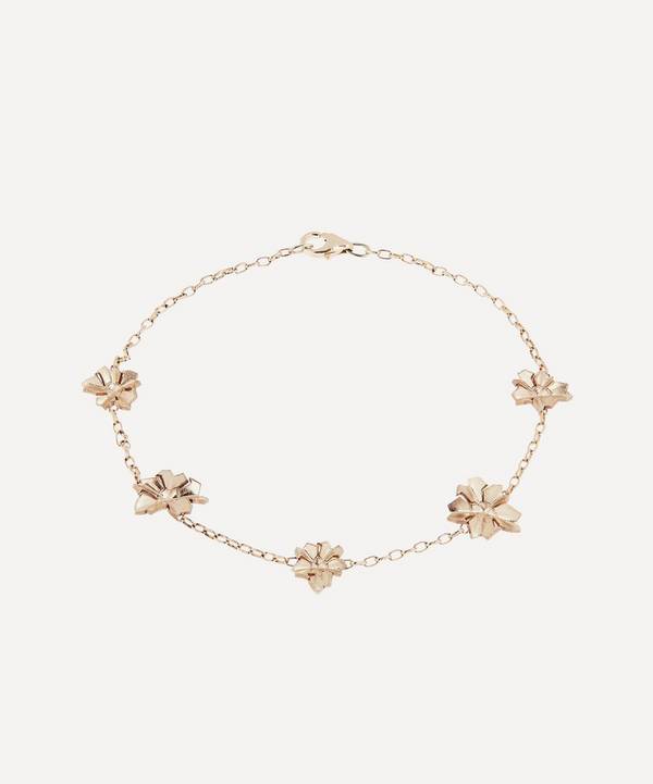 Liberty - 9ct Gold Handmade Ianthe Star Bracelet