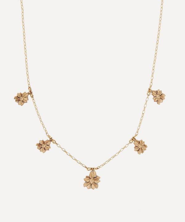 Liberty - 9ct Gold Handmade Ianthe Star Necklace