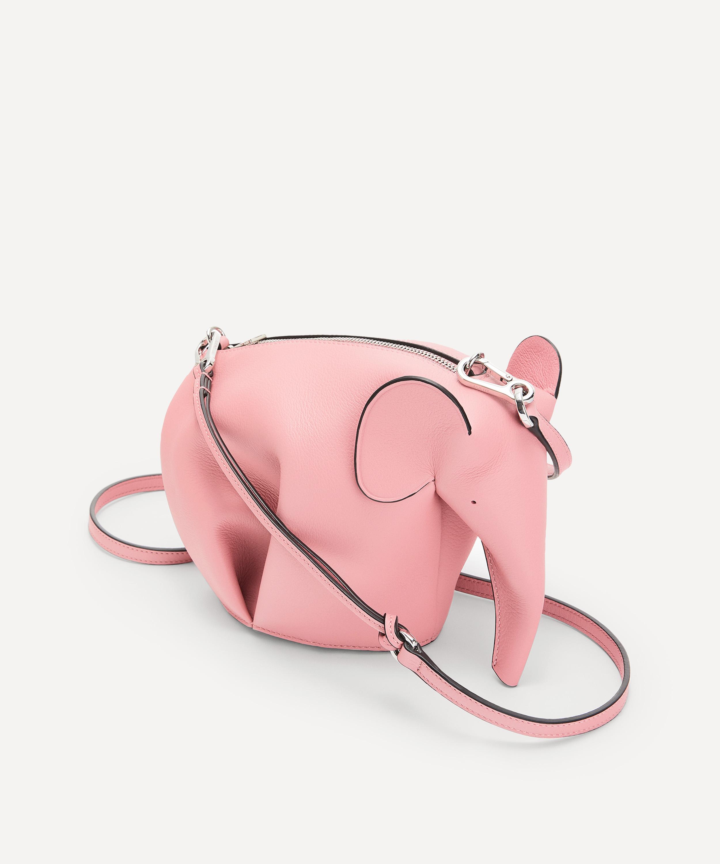 Loewe Elephant Mini Bag in Green