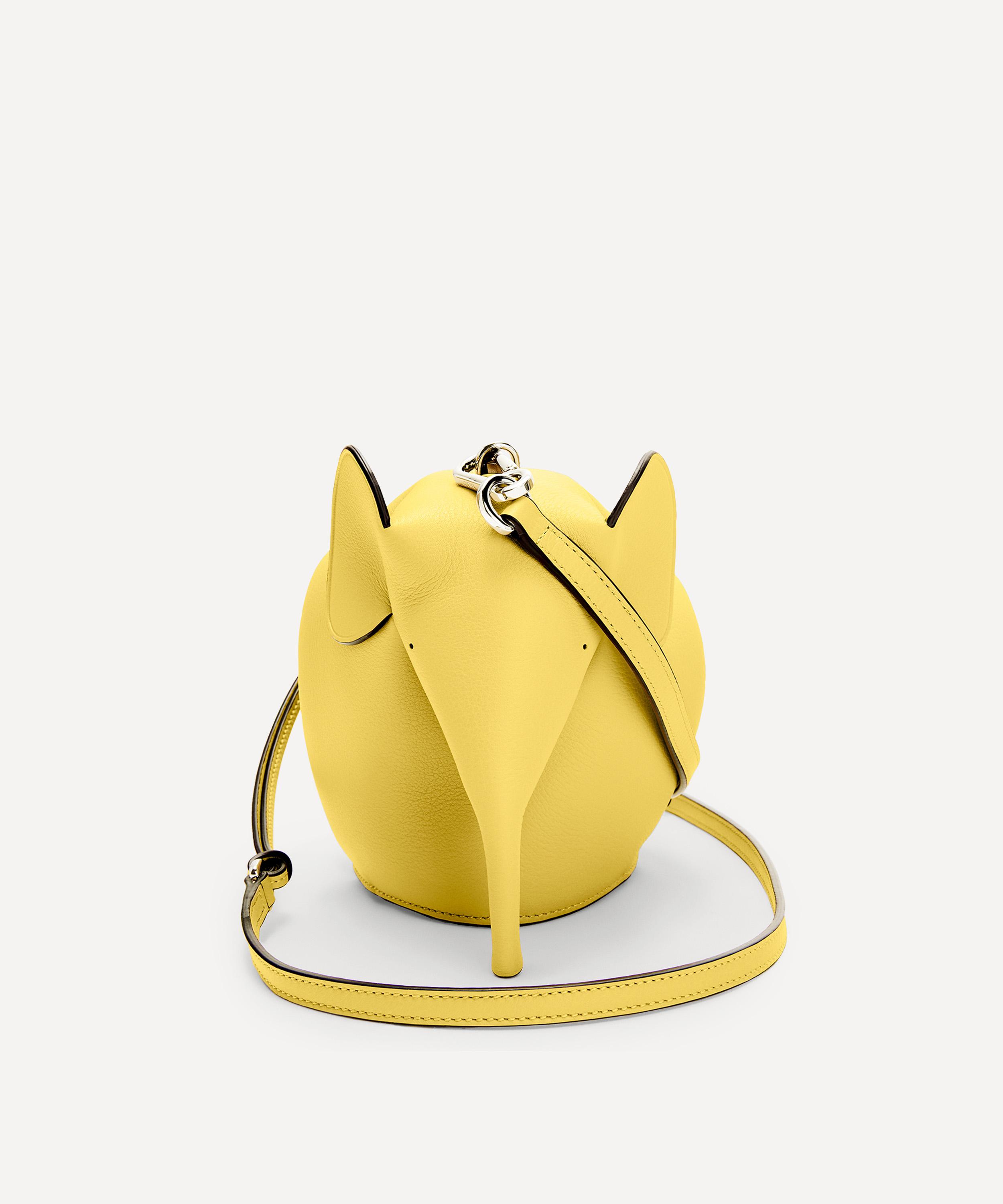 Loewe - Mini Elephant Leather Bag image number 3