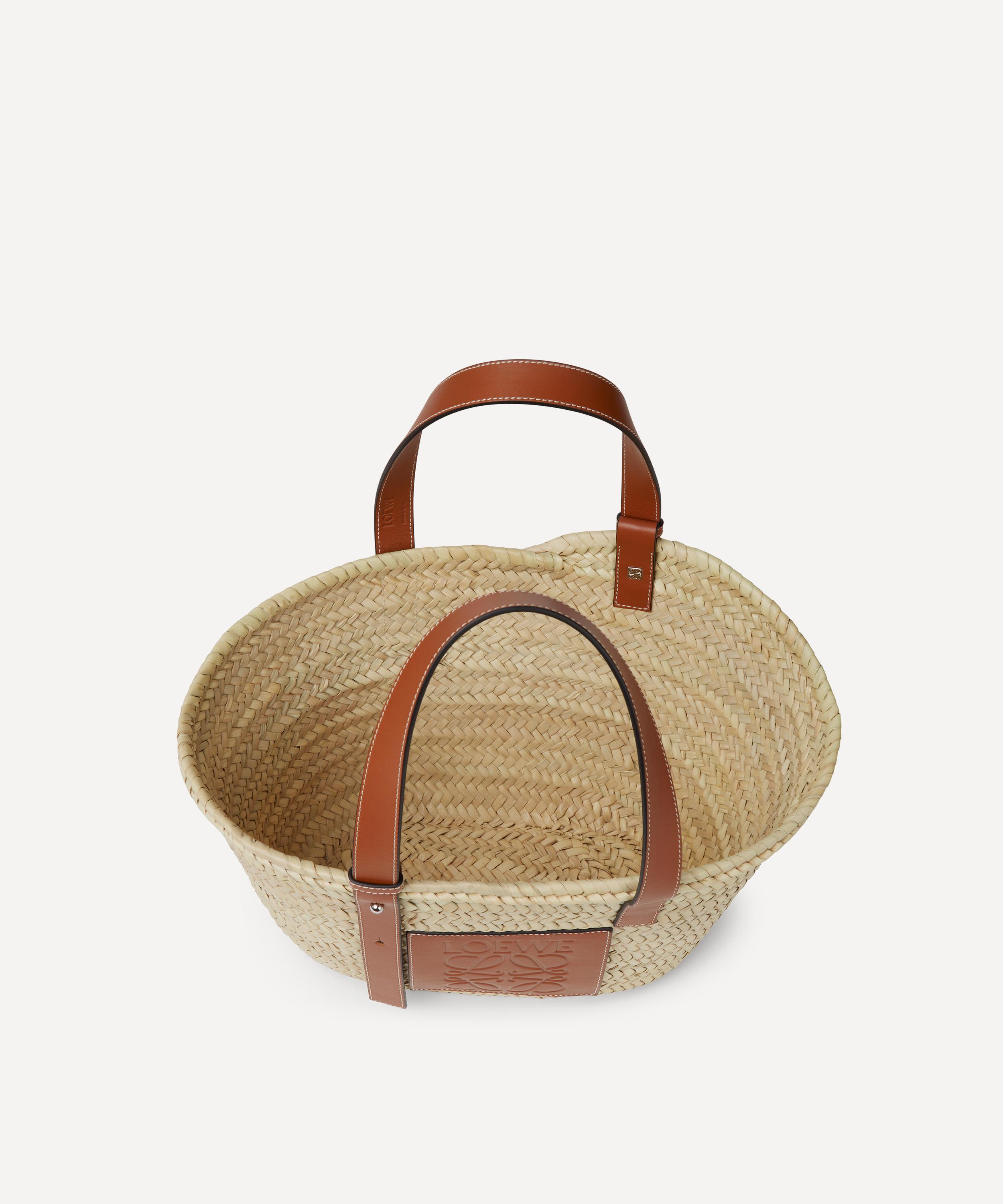 Loewe straw hot sale bag small