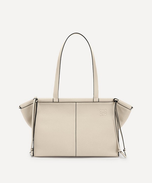 Loewe - Small Cushion Leather Tote Bag image number null
