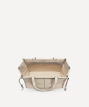 Loewe - Small Cushion Leather Tote Bag image number 3